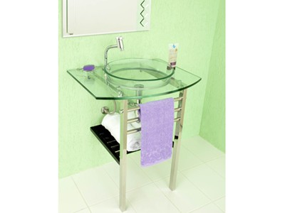 Gabinete Mondrian Astra c/ válvula, sifão e torneira